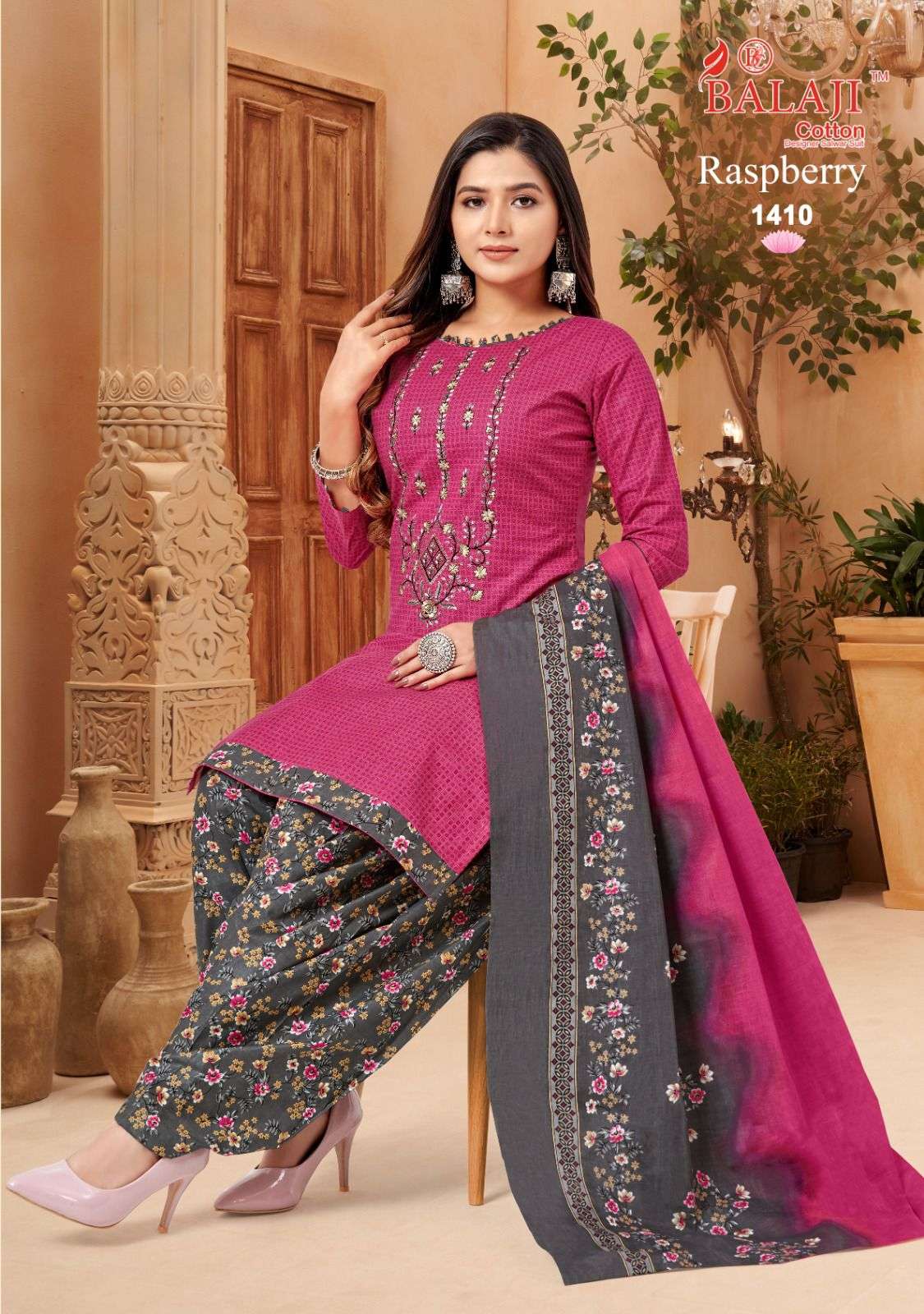 Raspberry Vol 14 Buy Balaji Cotton Wholesale Lowest Price Embroidery Salwar Suit Sets