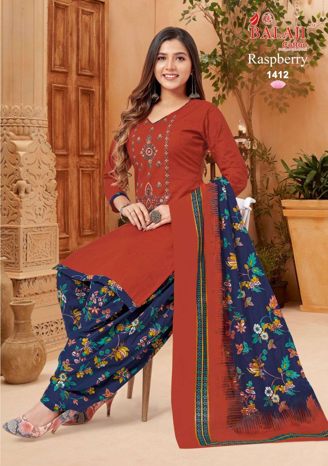 Raspberry Vol 14 Buy Balaji Cotton Wholesale Lowest Price Embroidery Salwar Suit Sets