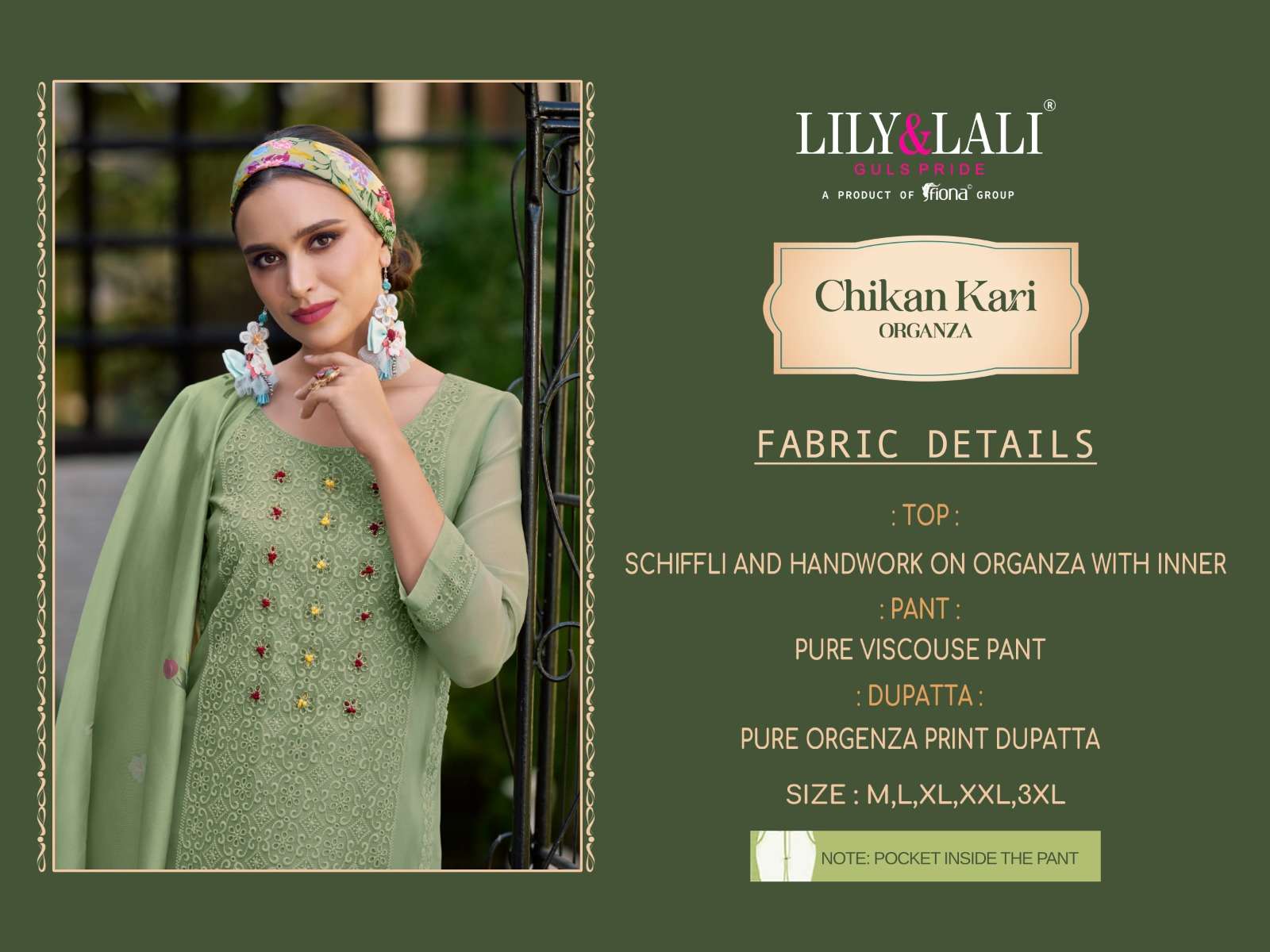 Chikankari Organza Buy Lily Lali Wholesale Online Lowest Price Handwork Kurta Suit Sets