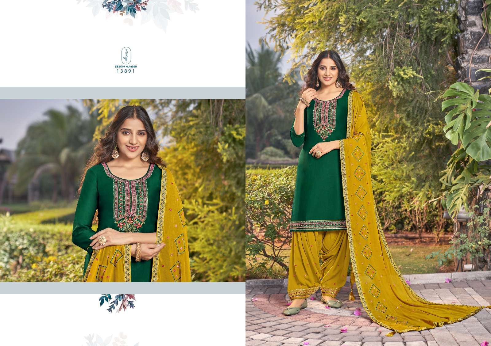 Fashion Of Patiala Vol - 35 Buy Kalaroop Wholesale Online Lowest Patiala Jam Silk Readymade Set