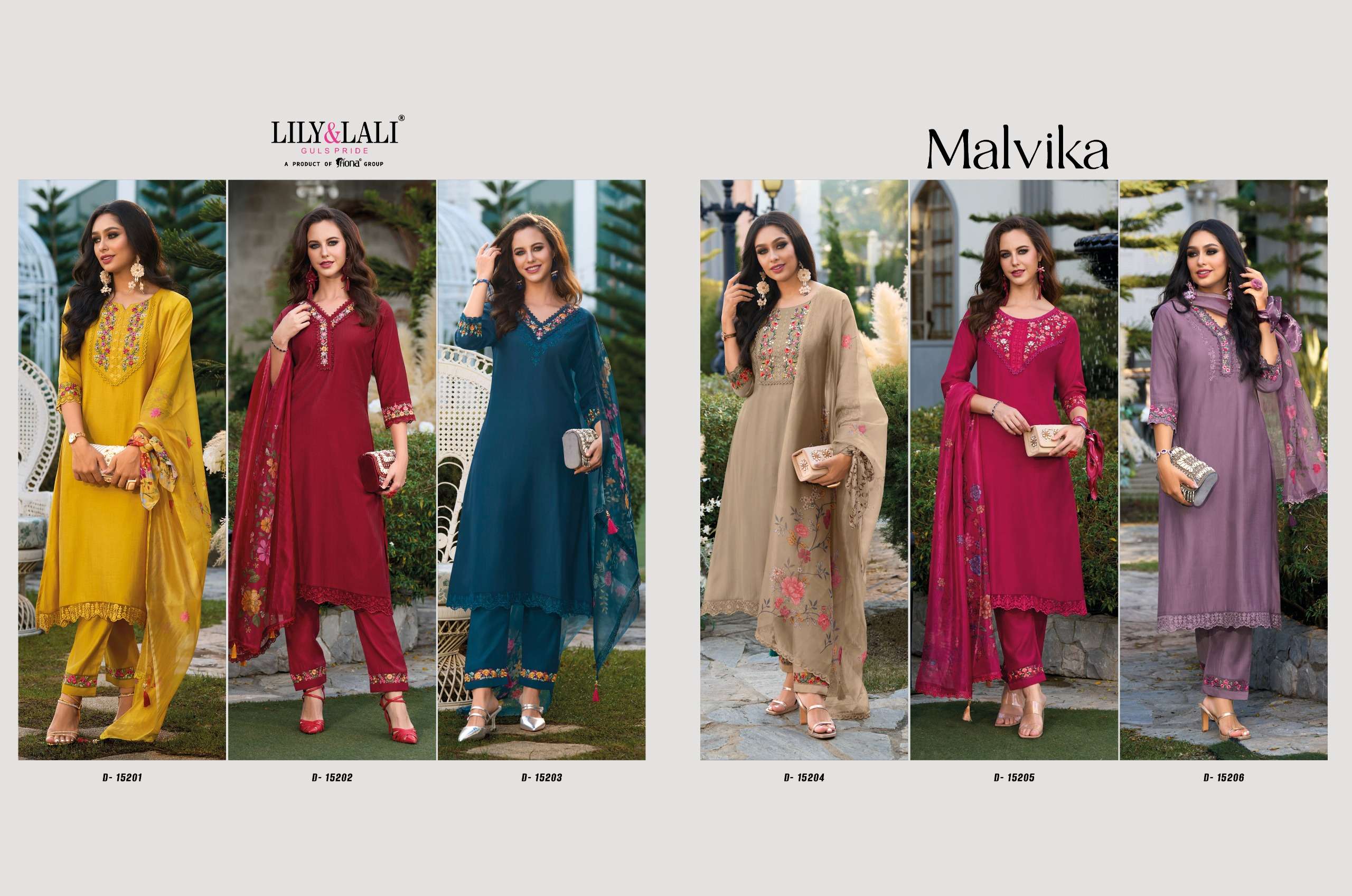 Malvika Buy Lily Lali Wholesale Online Lowest Price In India Designer Kurta Suit Sets