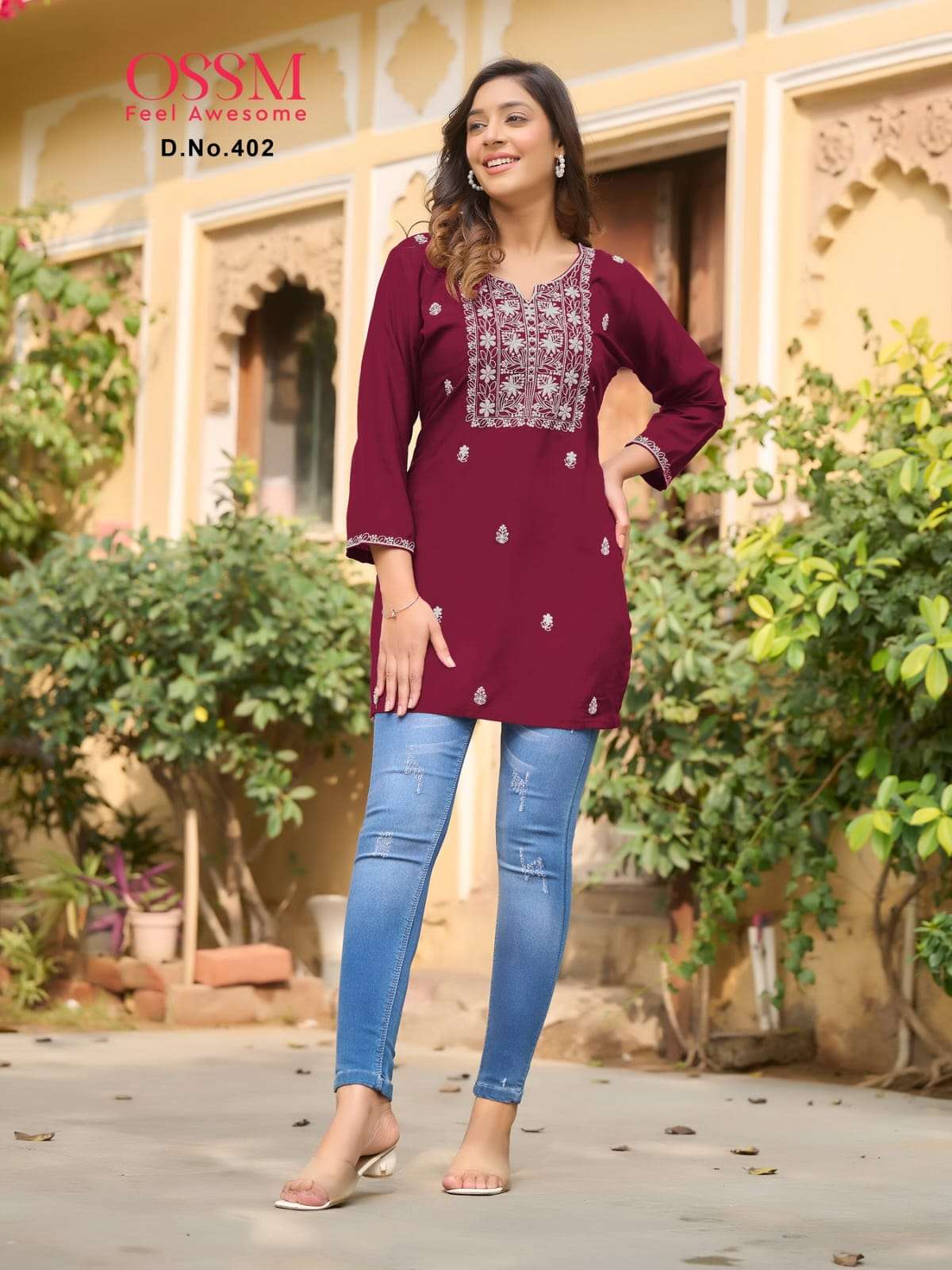 Nora Vol 4 Buy Tips Tops Rayon Designer Wholesale Lowest Price Tunic Set