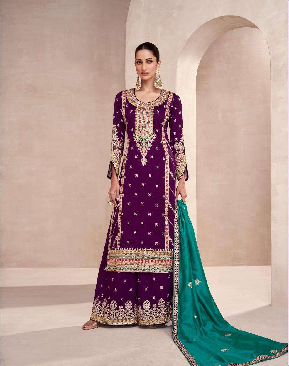 Rayana Buy Aashirwad Gulkand Latest Designe Wholesale Online Party Wear Kurta Suit Sets
