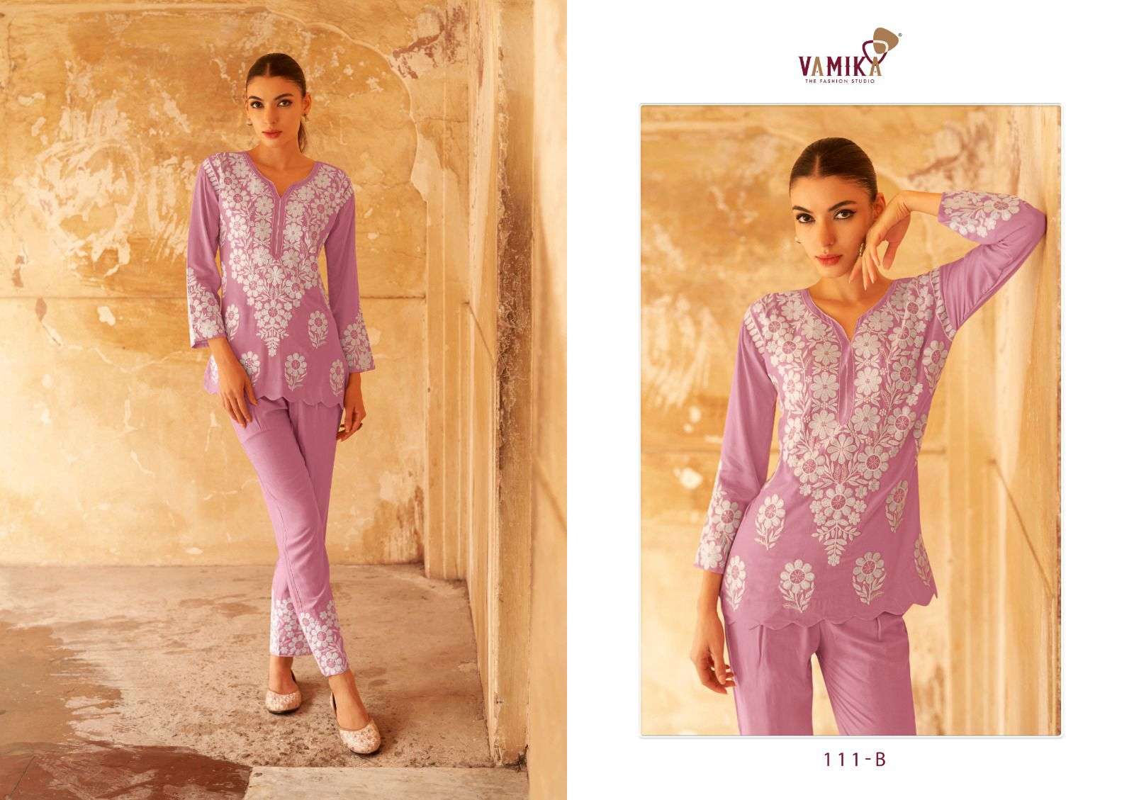 Veronica Vol 2 Buy Vamika Wholesale Online Latest Rayon Designer Kurtis & Pant Sets
