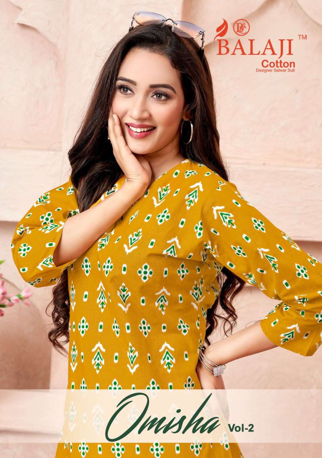 OMISHA VOL 2 BUY BALAJI COTTON WHOLESALE ONLINE LOWEST PRICE COTTON TUNIC SETS