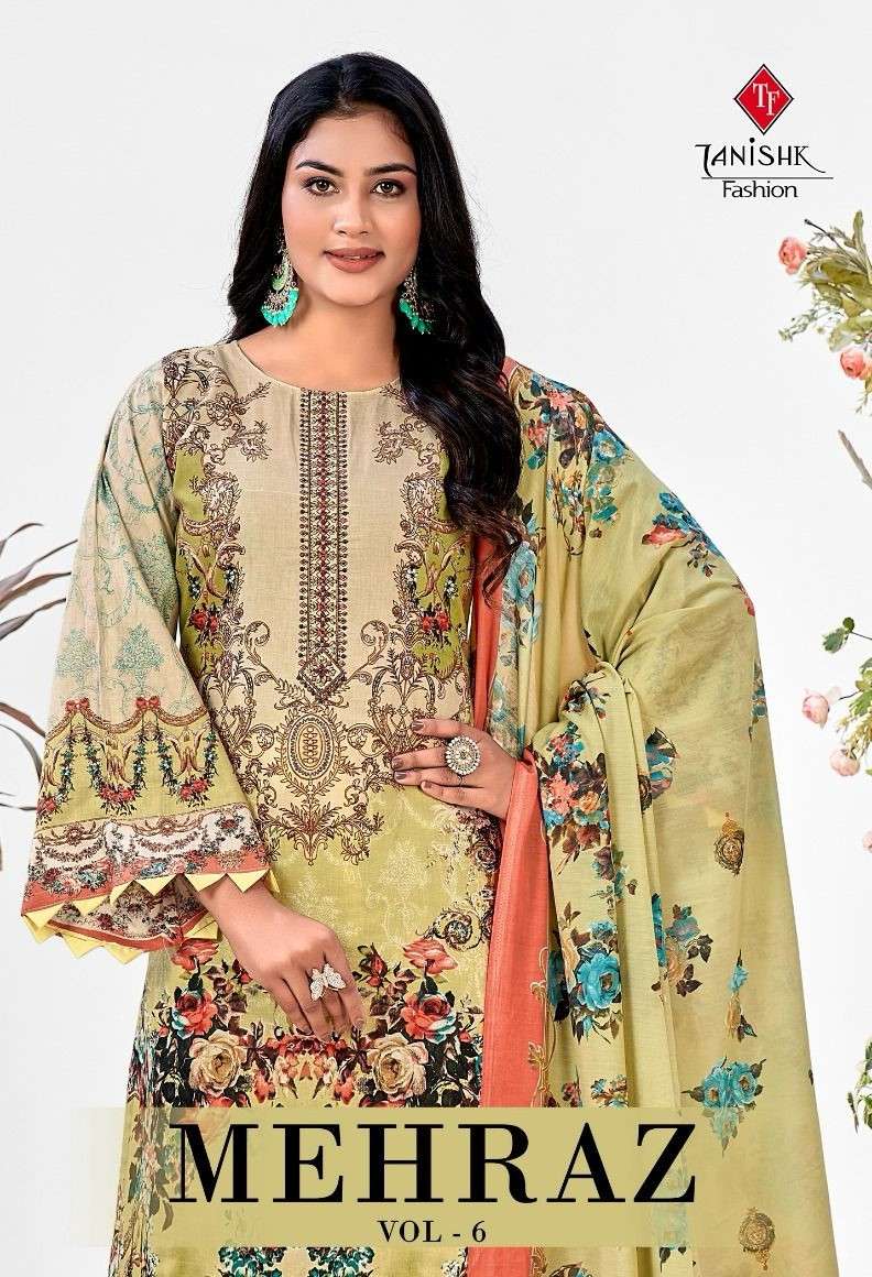 MEHRAAZ VOL 6 BUY TANISHK FASHION DESIGNER LATEST WHOLESALE ONLINE LOWEST PRICE SALWAR SUIT SETS