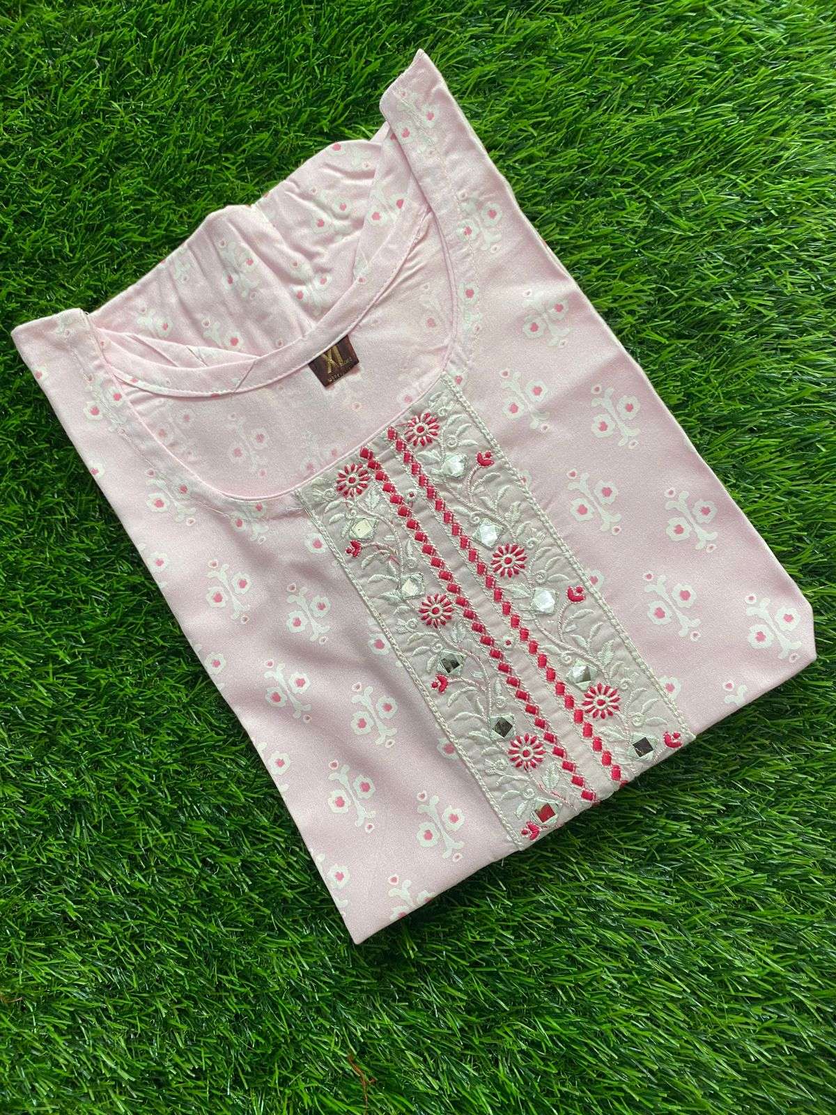 Designer Rayon Kurtis Set