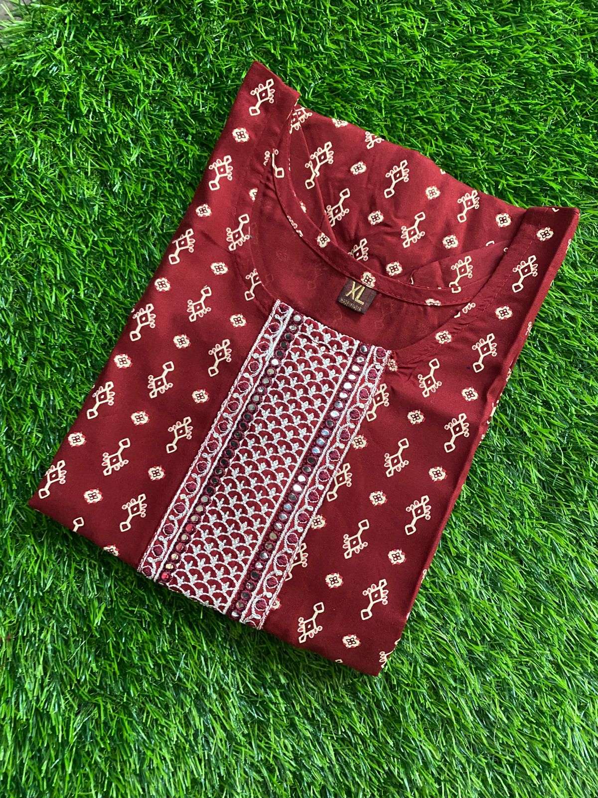 Designer Rayon Kurtis Set