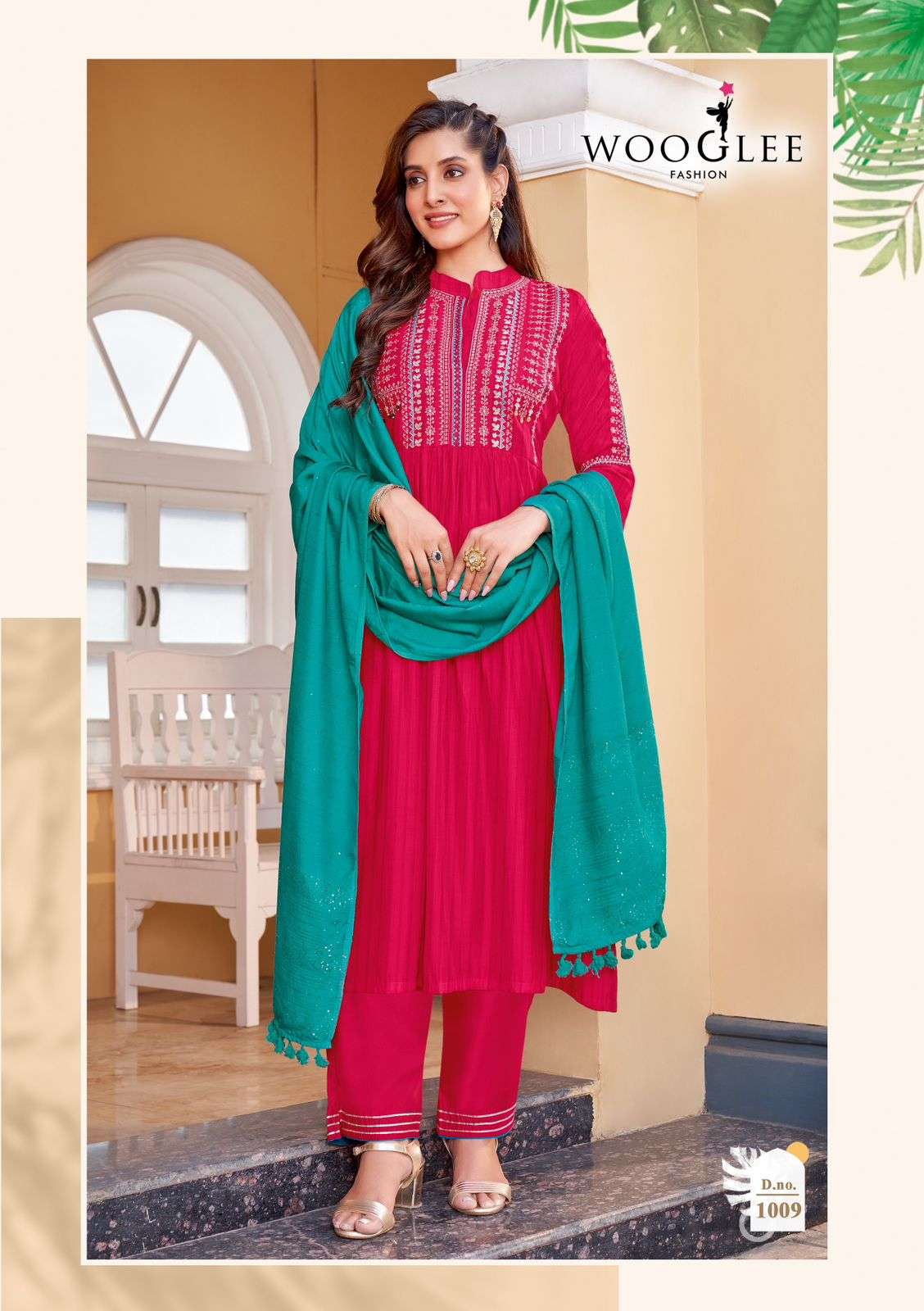 CORAL VOL 2 BUY WOOGLEE LATEST WHOLESALE ONLINE LOWEST PRICE KURTIS SETS