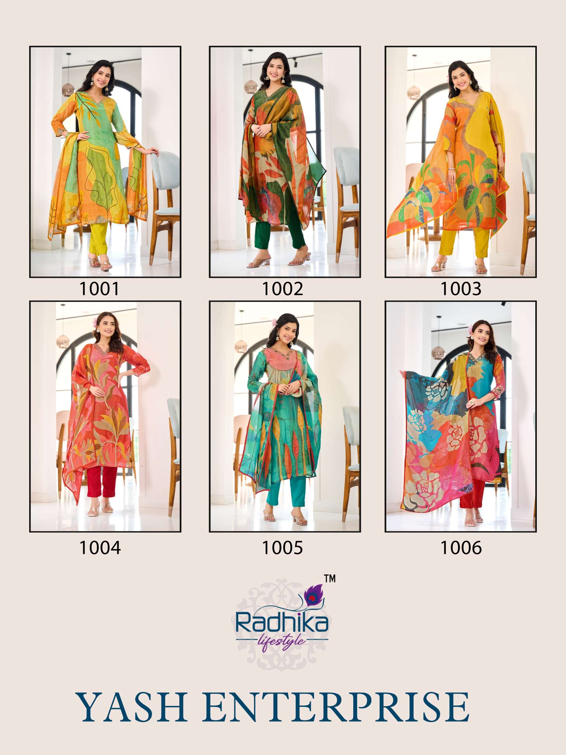 WOMANIYA VOL 1 BUY RADHIKA LIFESTYLE WHOLESALE ONLINE LOWEST SHIMMER KURTIS SETS