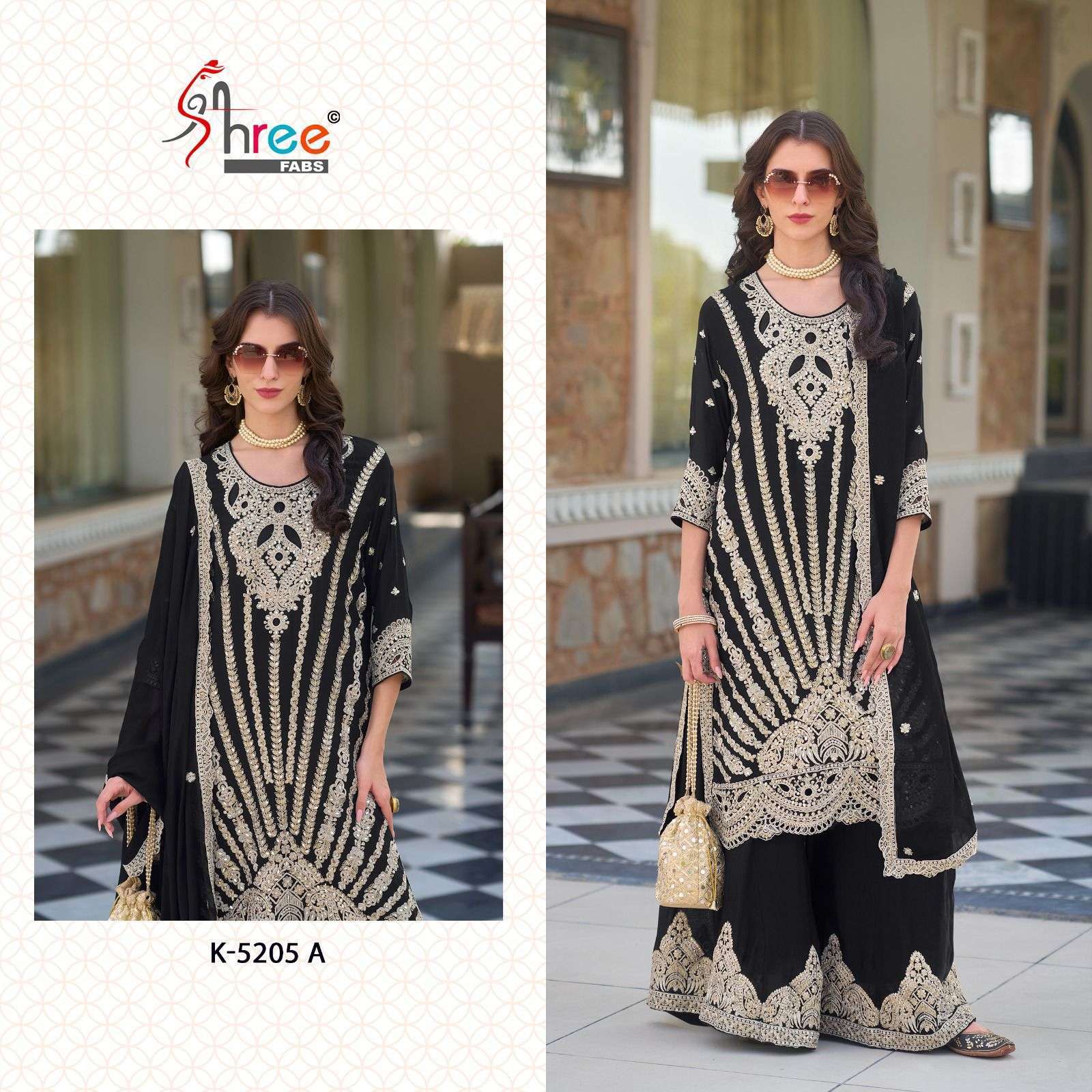 SHREE FAB 5205 COLOR KURTIS SETS
