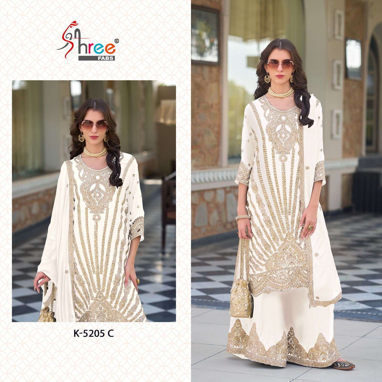 SHREE FAB 5205 COLOR KURTIS SETS
